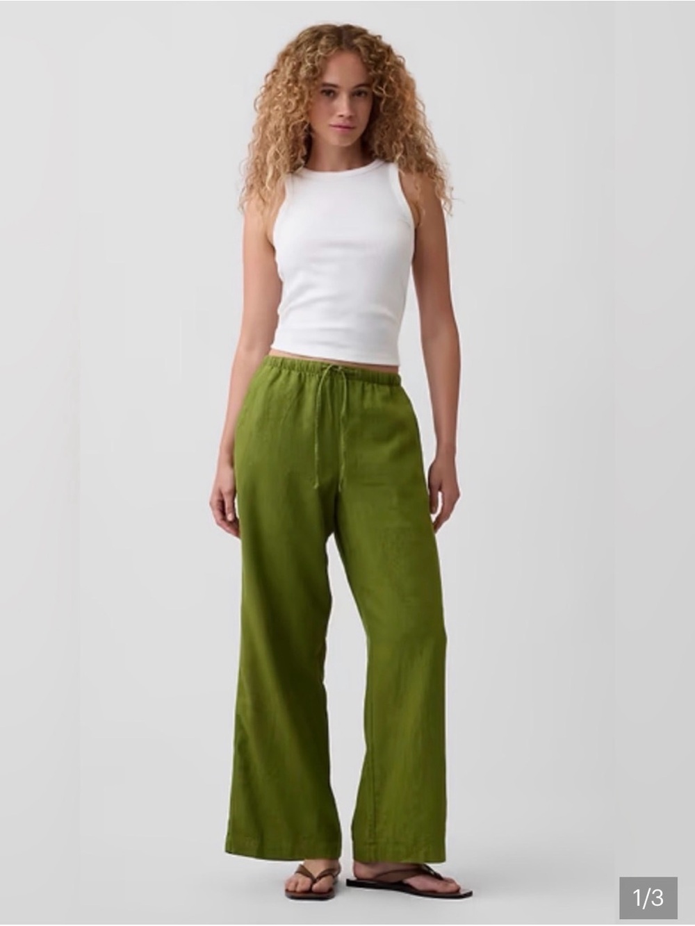 gap linen pants